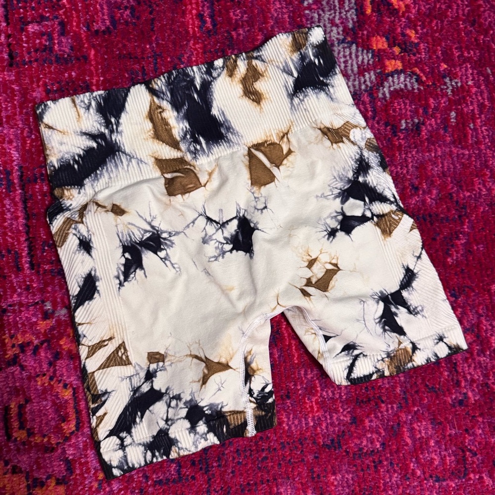 Tie-Dye Biker Shorts